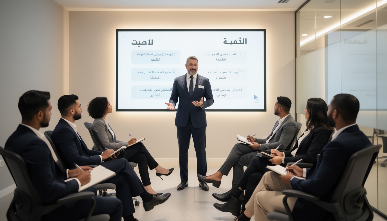جلسة تعليمية حول مهارات القيادة